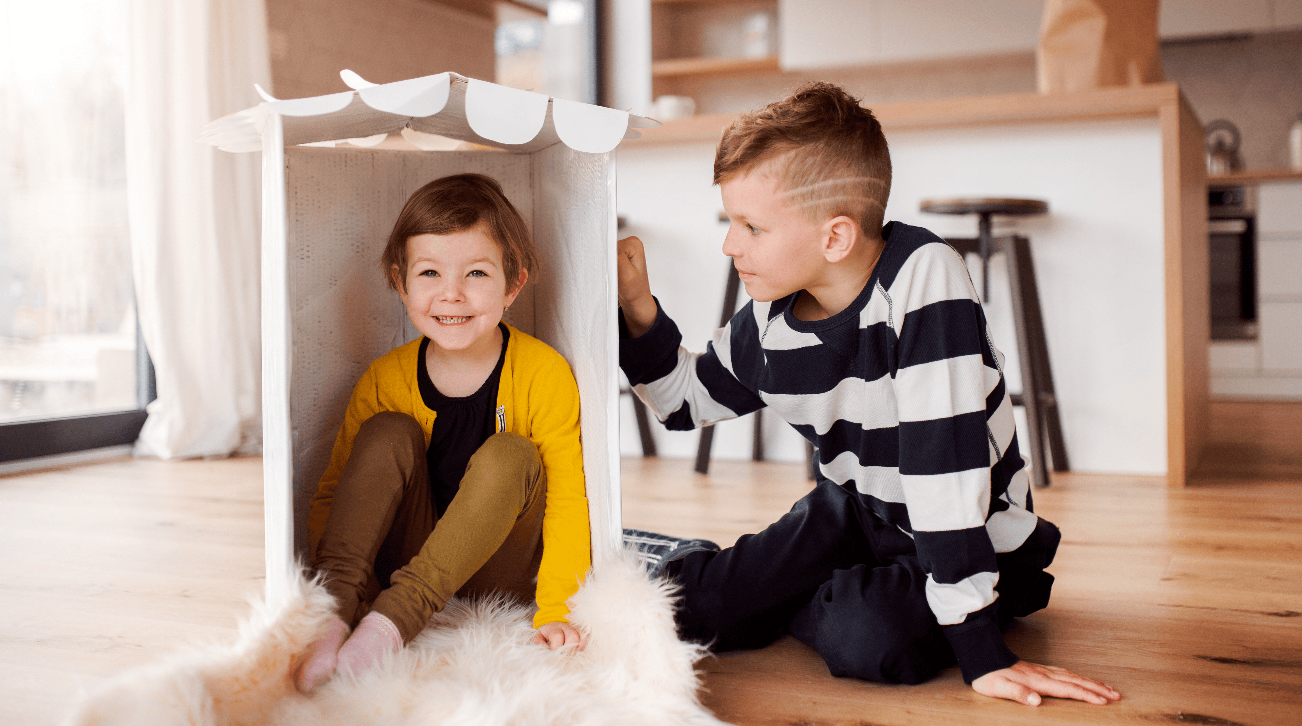 Cabane Montessori intérieur