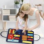 Busy Board Montessori - Royaume Montessori - Jouets Educatifs Montessori