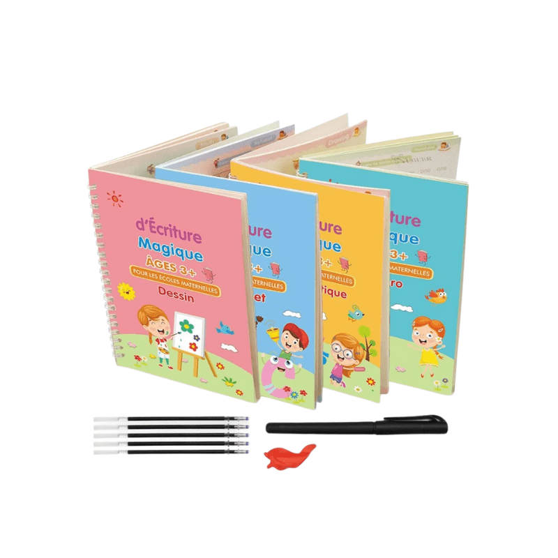 Montessori Magic Writing Notebook x4 