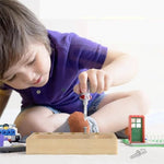 Jeu De Boulon Et Tournevis Montessori - Royaume Montessori - Jouets Educatifs Montessori