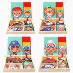 Puzzle Magnétique Montessori - Royaume Montessori - Jouets Educatifs Montessori