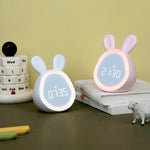 2 reveil enfant en forme de lapin